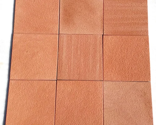 Agra-Red-Sandstone-Shotblasted