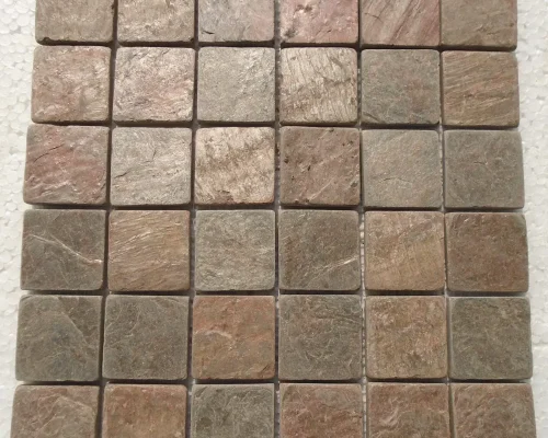 Copper-Quartzite-Natural-Tumbled-Mosaic