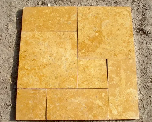 Flowery-Gold-Sandstone-Polished