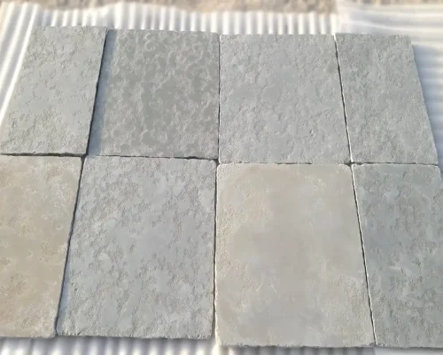 Kota-Blue-Limestone-Natural-Light-Tumbled-Semi-Honed