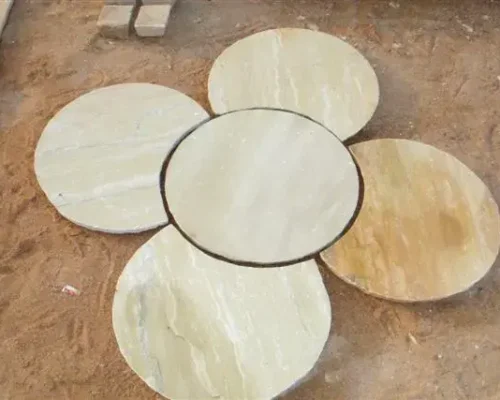 Yellow-Mint-Sandstone-Stepping-Stone